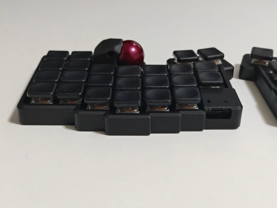 Glove51tb 完成品 低背トラボ ロープロファイル 無線接続 ブラック 2