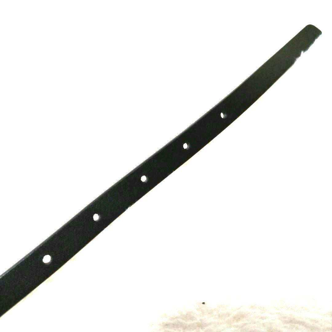 ボッテガヴェネタ VALKO ゴールド金具 レザー ナローベルト 24SS 美品