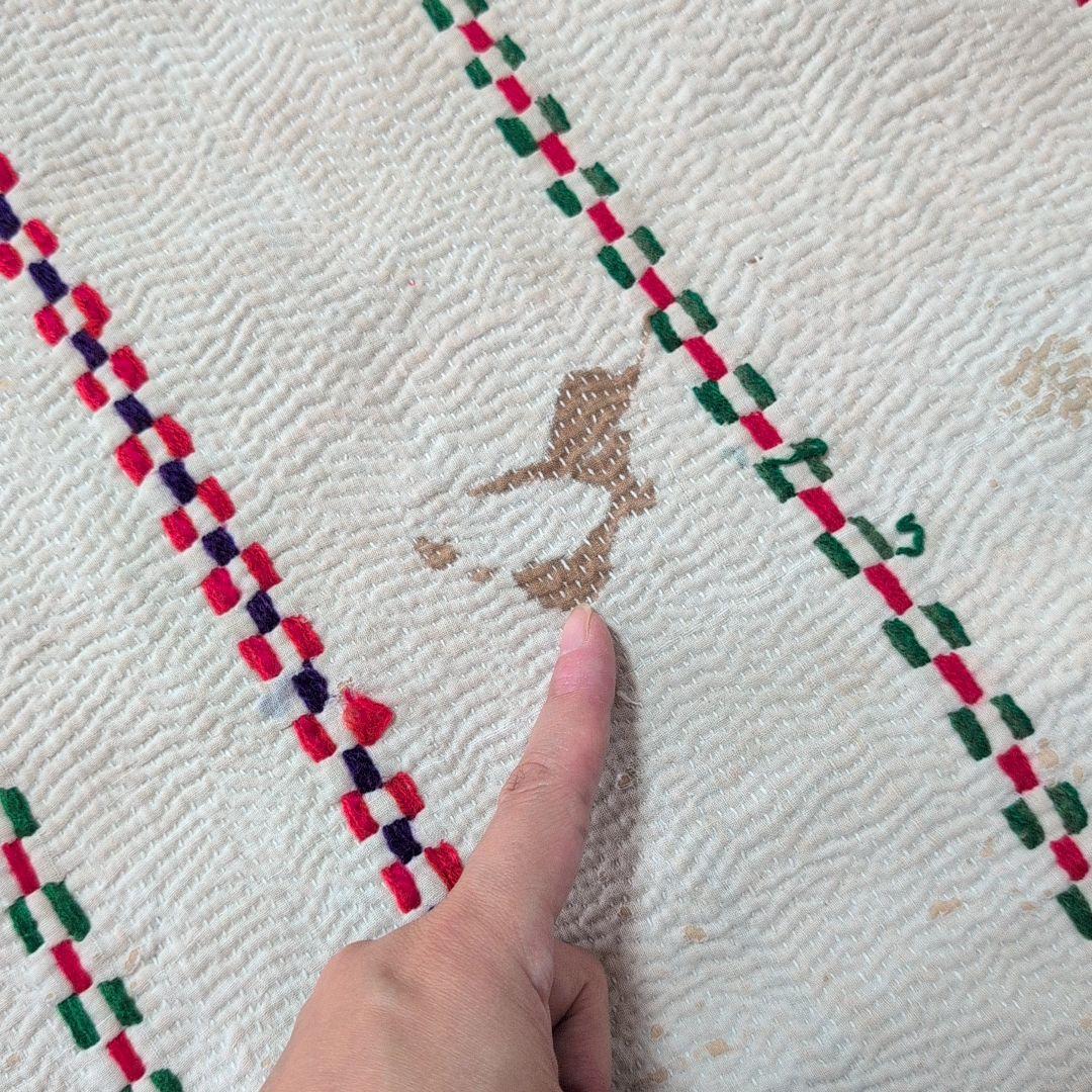 ビンテージカンタキルト ラリーキルト エスニックインテリア ソファカバー778