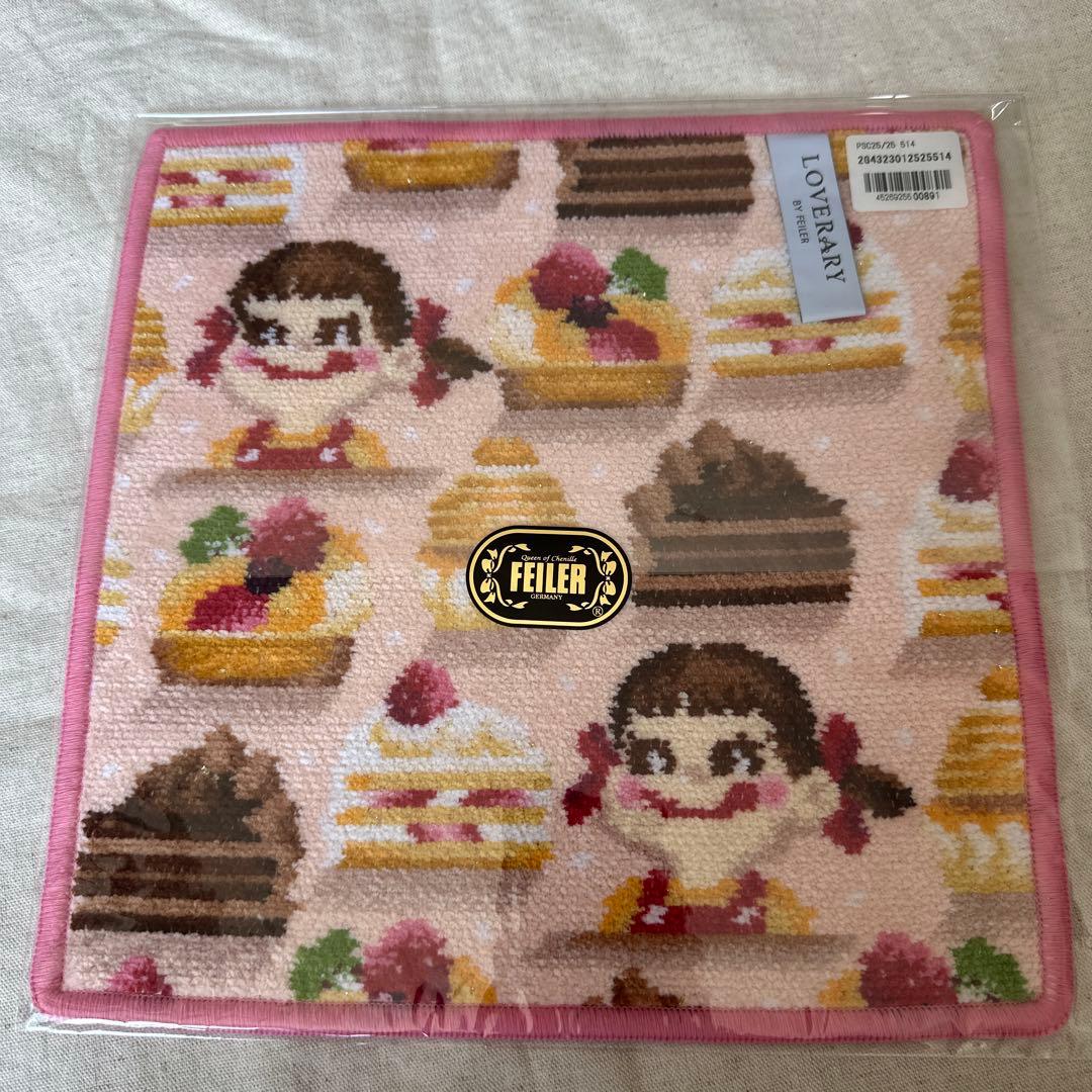 ペコちゃん　FEILER コラボハンカチセット　新品