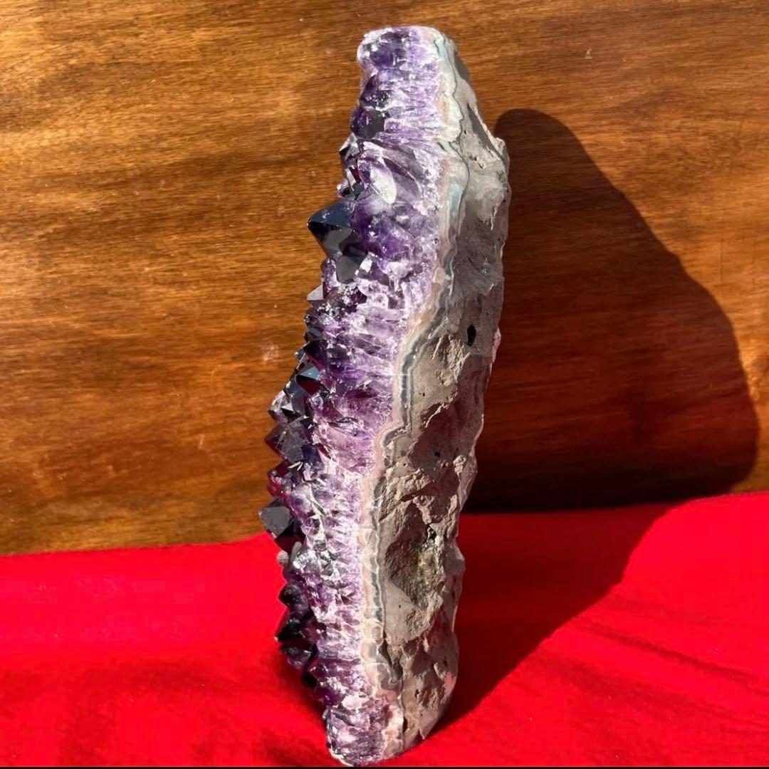 ☆究極クオリティ 超絶神々しい輝き☆最高級 ウルグアイ産 アメジストクラスター