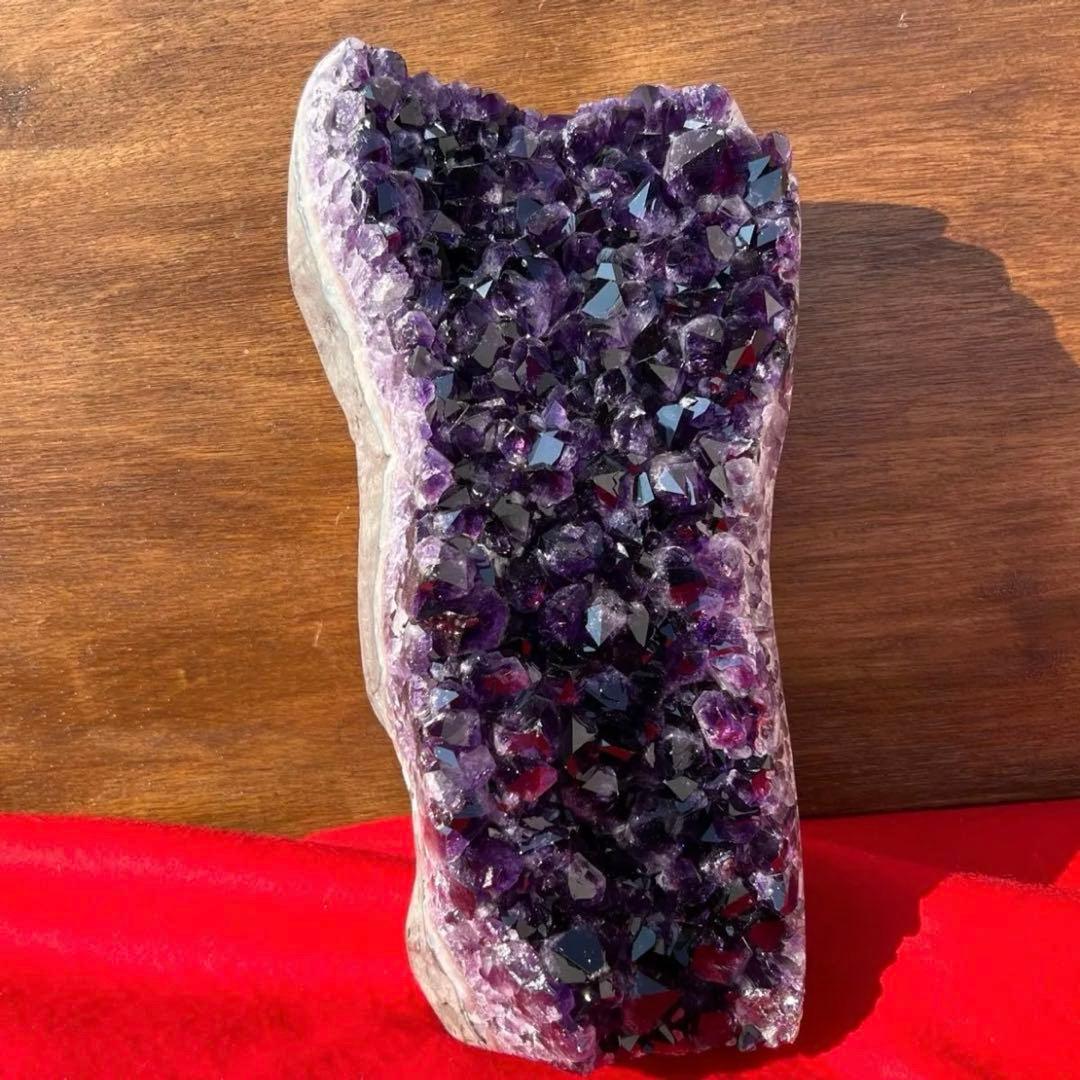 ☆究極クオリティ 超絶神々しい輝き☆最高級 ウルグアイ産 アメジストクラスター