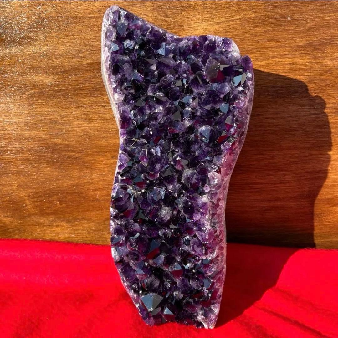 ☆究極クオリティ 超絶神々しい輝き☆最高級 ウルグアイ産 アメジストクラスター