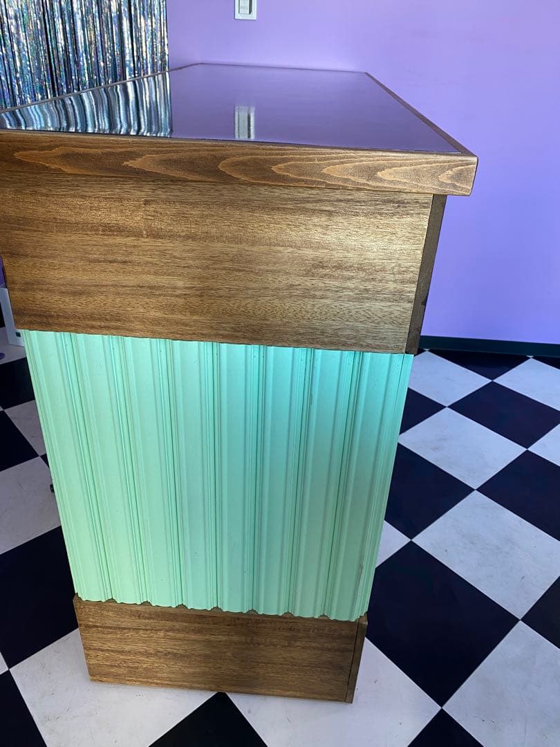 店舗用 1950's アンティーク調 レジカウンター カウンター