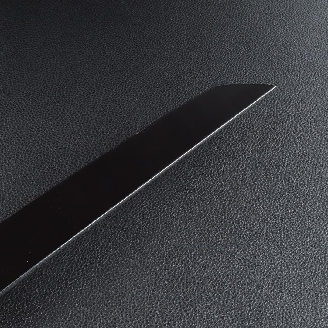 11095先丸柳刃包丁 尺三刺身包丁鏡面仕上げ 刃は究極の切れ味黒檀黒水牛八角柄