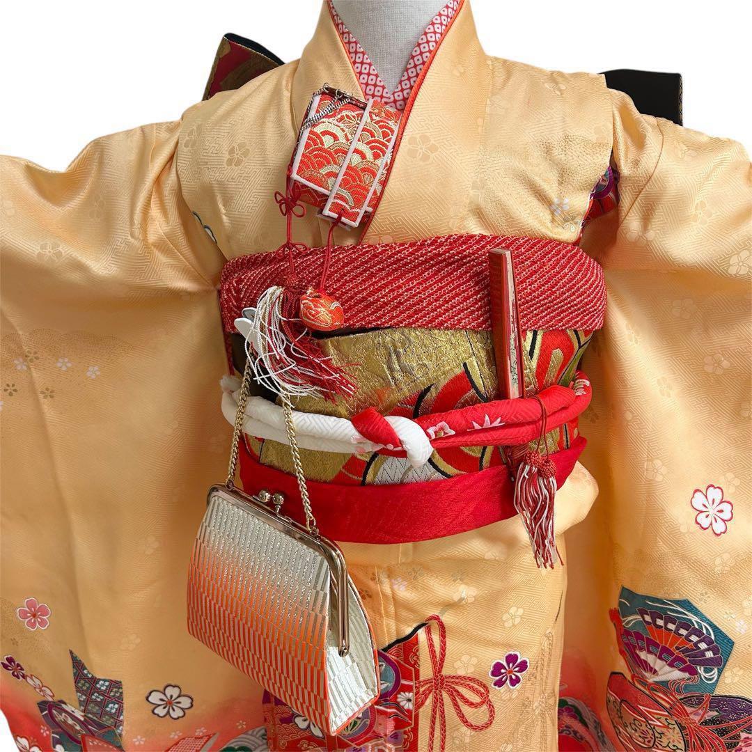 【Alinco-worksご希望品】着物　七五三　7歳　女の子　13点フルセット