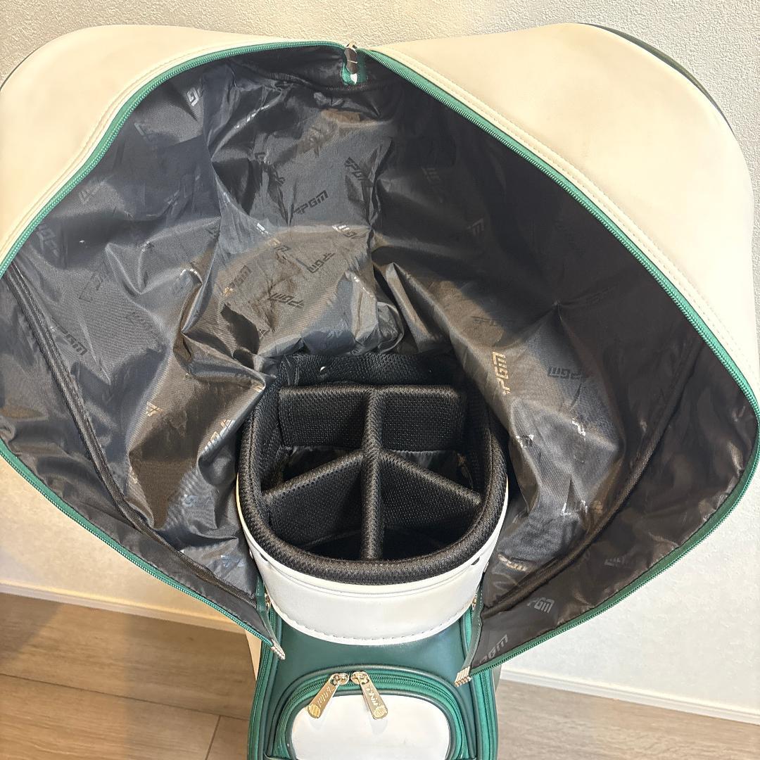 PGM ゴルフバッグ キャスター付き グリーン 防水仕様 数回使用 中古美品