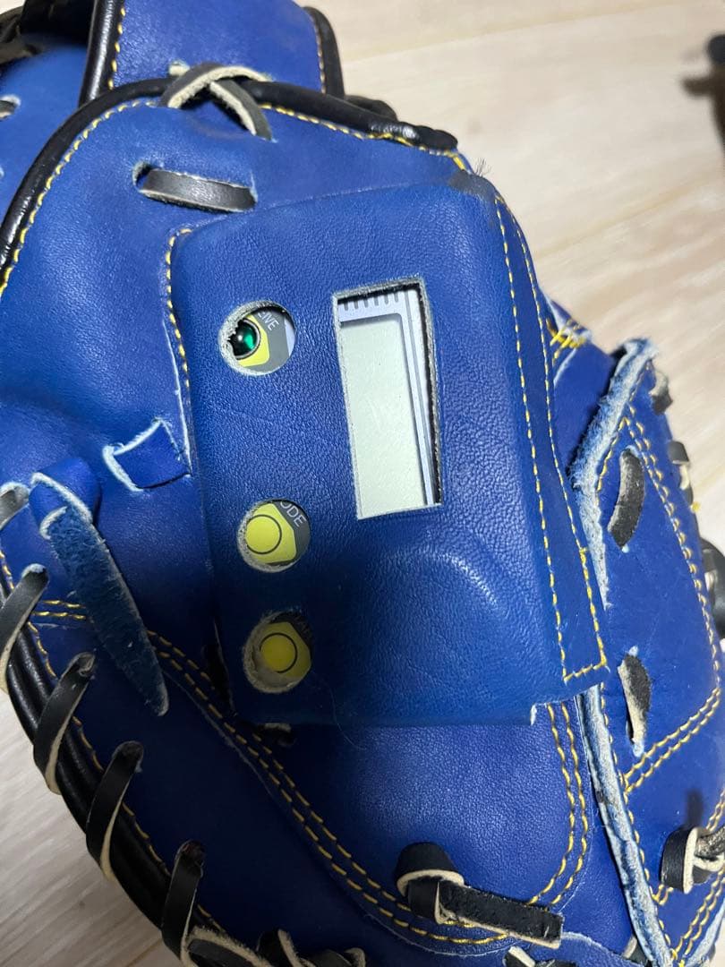 【レア】キャッチャーミット　スピードガン付　取り外し可能　おもちゃ