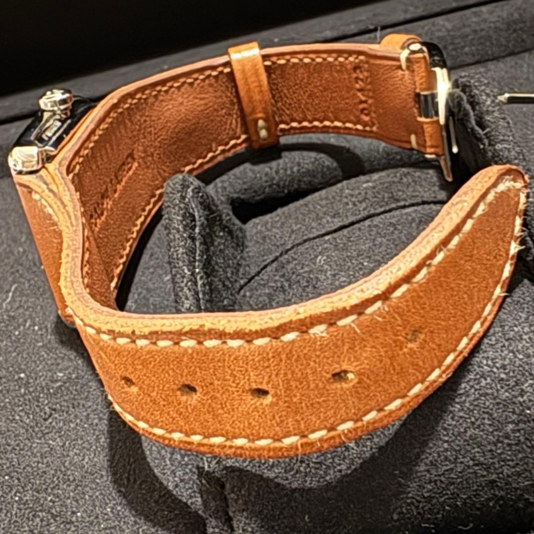 2/5のみ価格　RLコレクション　スティラップ時計　ホワイト文字盤　レザーベルト