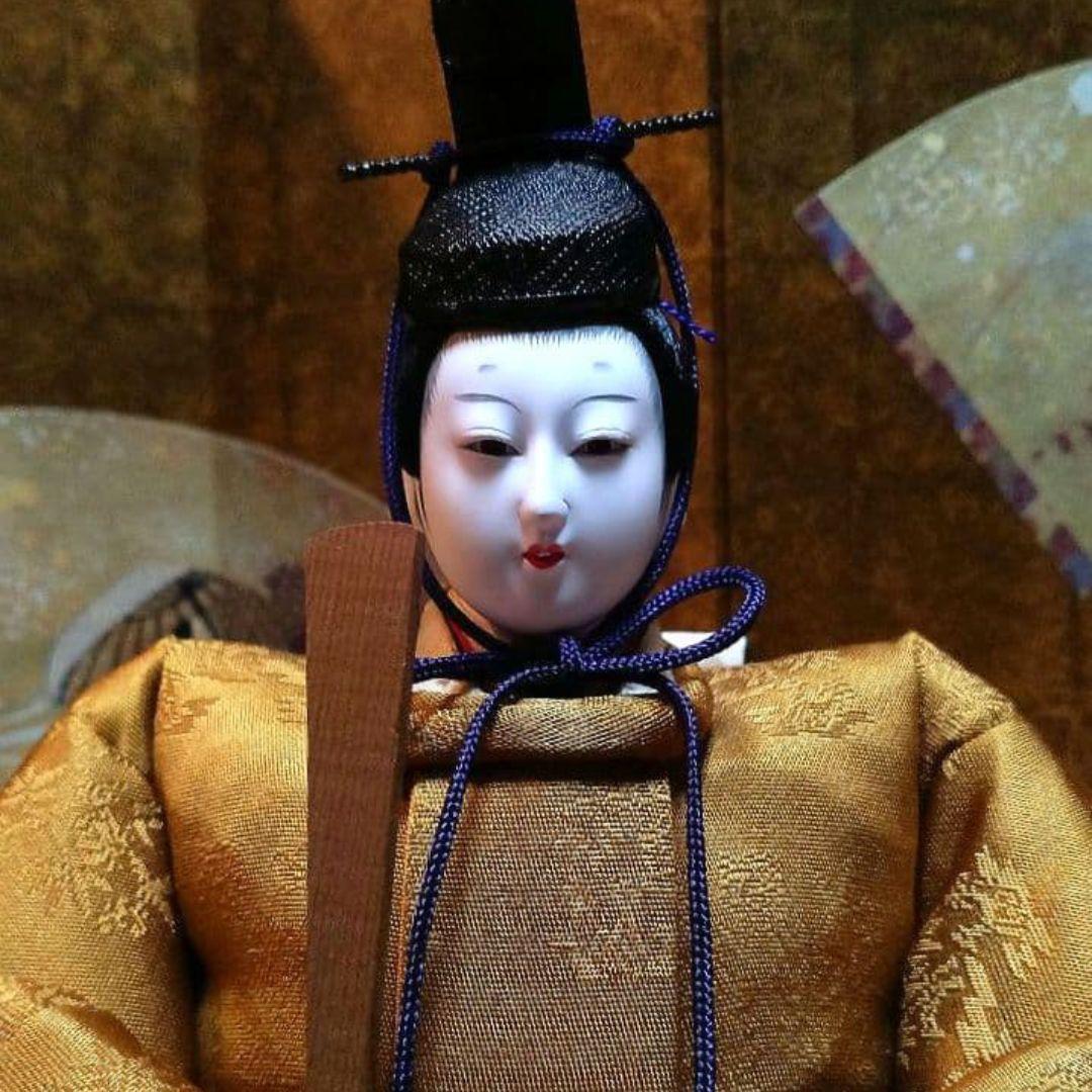 ＊「まこちゃん様」専用　天冠付き久月:親王飾り輪島塗:飾り収納箱　豪華3点セット