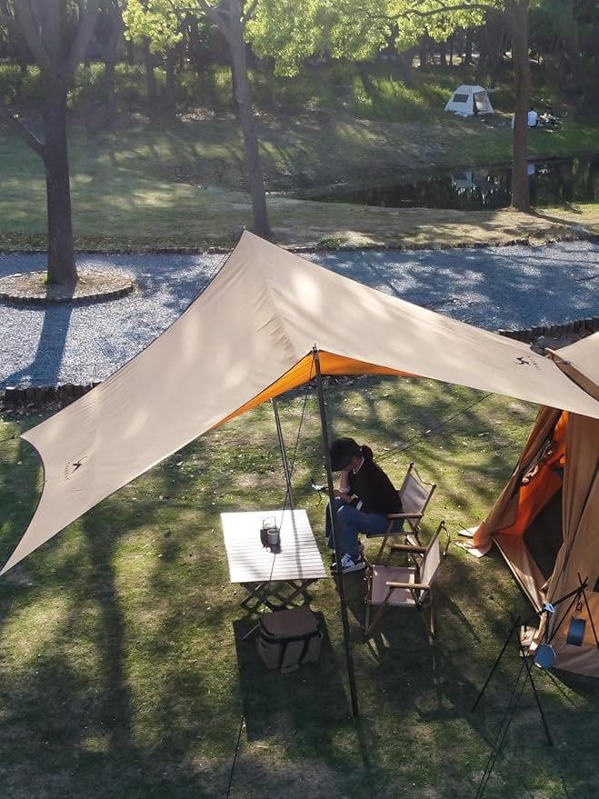 TOMOUNT MOGURA TCテント（ワンポール+2本ポール）&タープセット