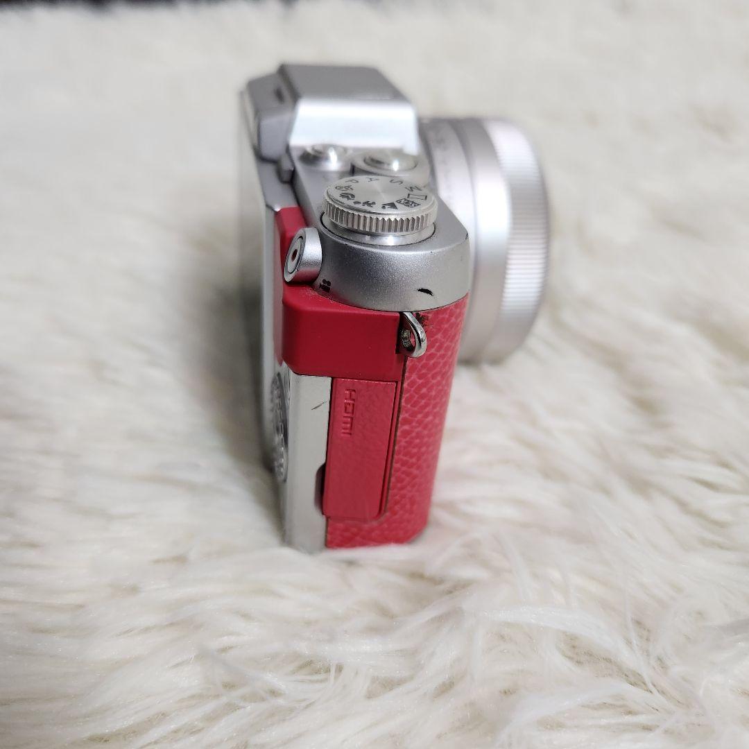 ピンク♪コンパクトで高機能 Panasonic LUMIX GF-7