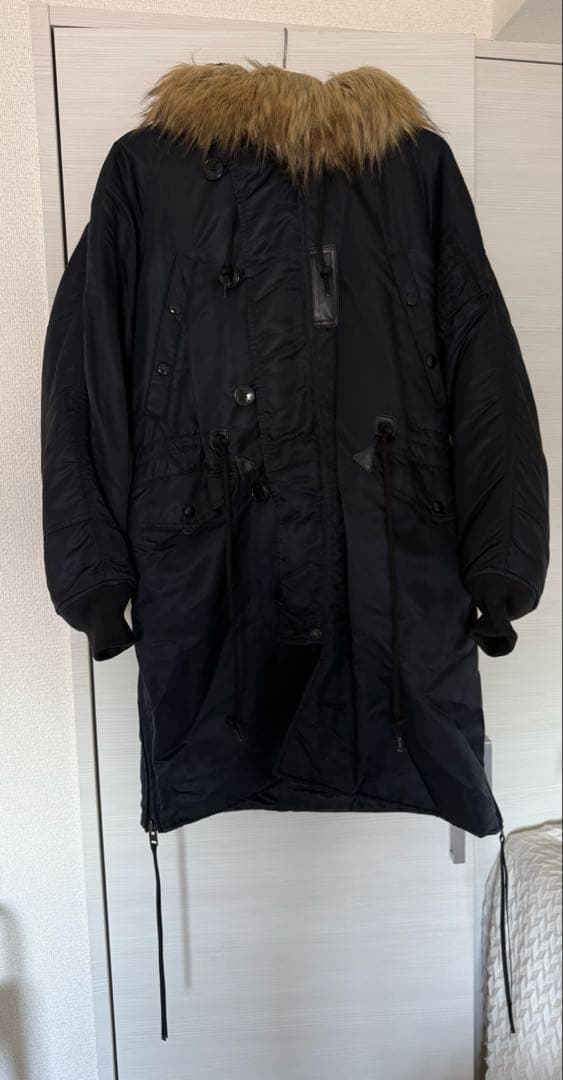 HYKE Biotop別注 ハイク N-3 JACKETミリタリーコート