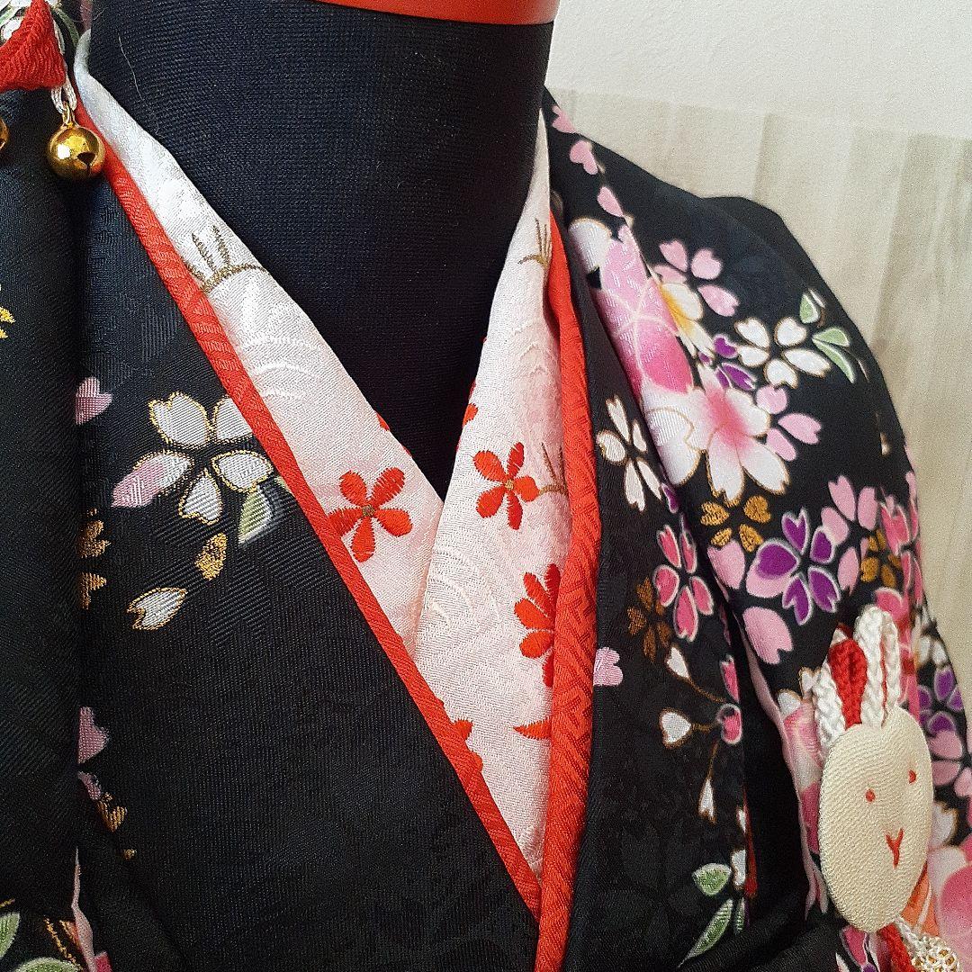 七五三 女の子 黒 3歳