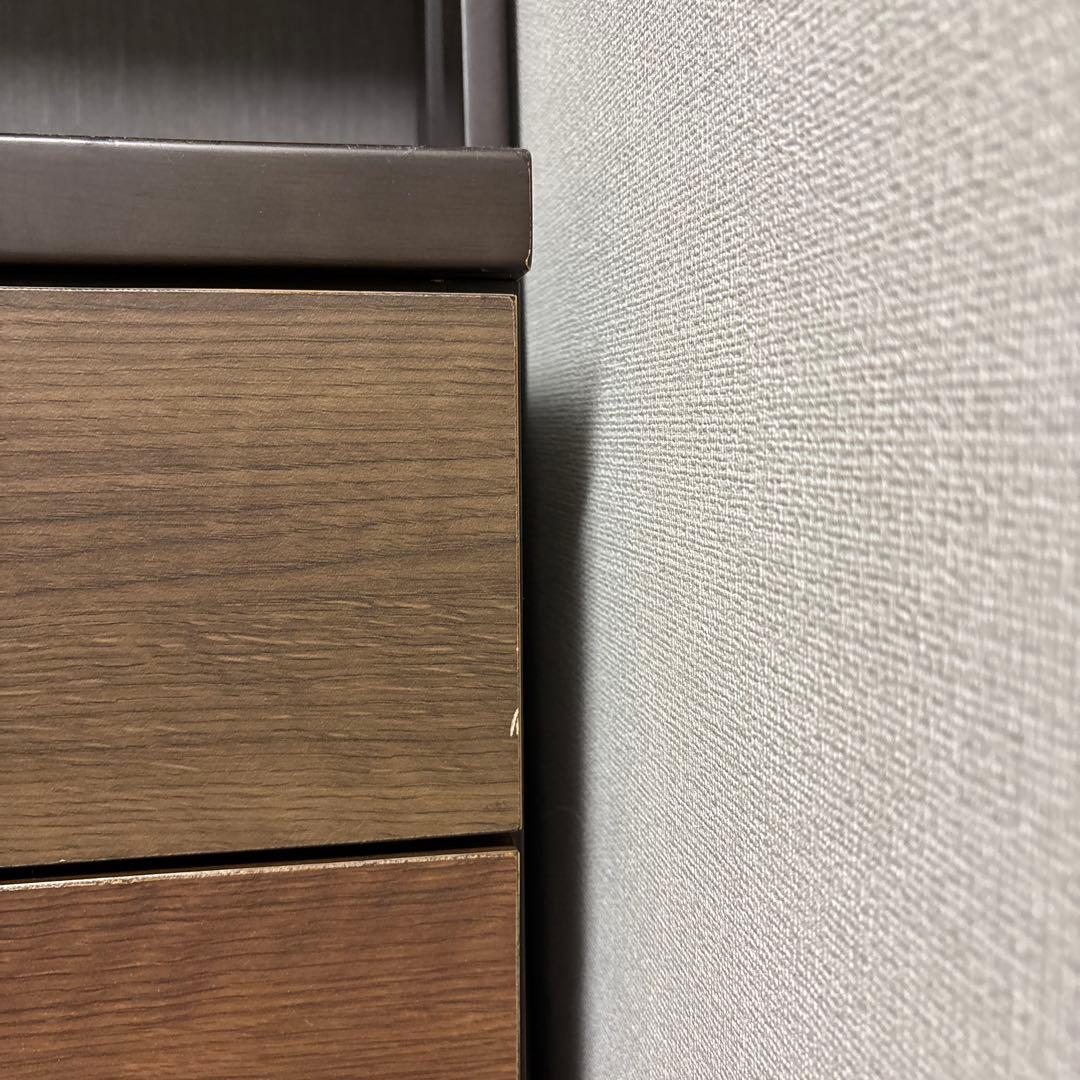 【送料込み】ニトリ チェストラック(ランダム2 80 DBR)/北欧風