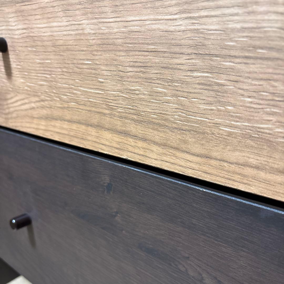 【送料込み】ニトリ チェストラック(ランダム2 80 DBR)/北欧風