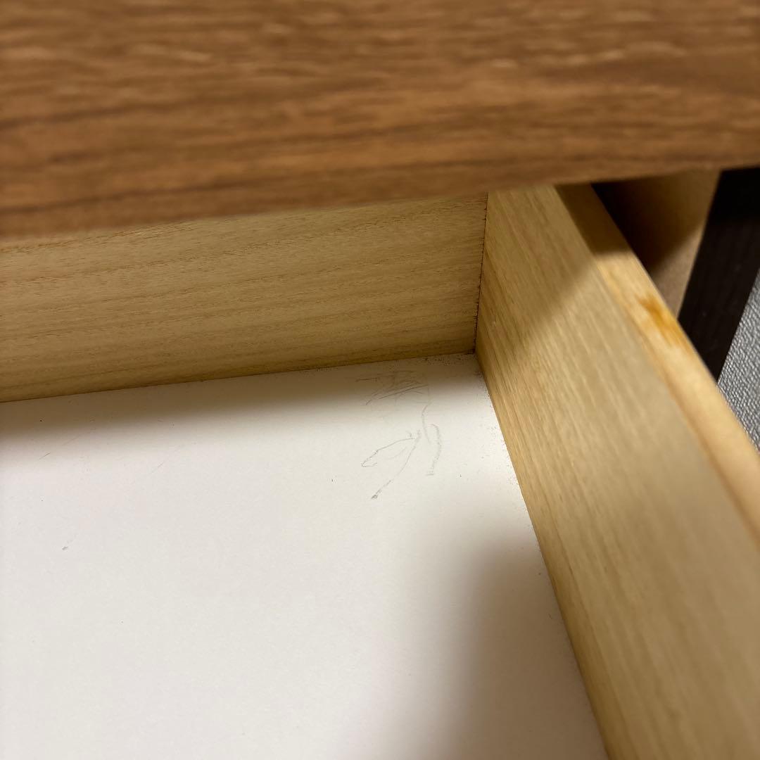 【送料込み】ニトリ チェストラック(ランダム2 80 DBR)/北欧風