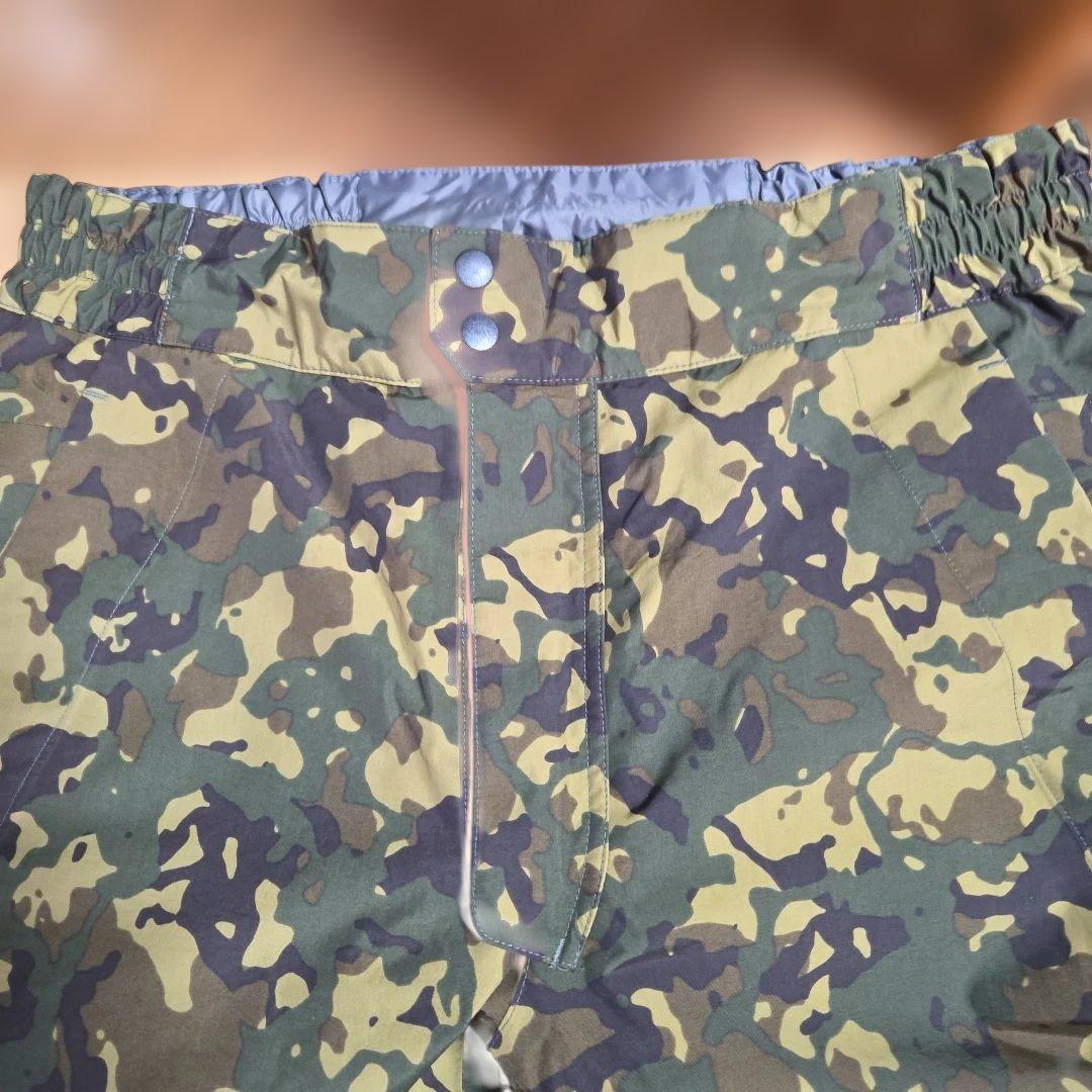 ㉛美品シマノレインスーツ レインウエア DSエクスプローラー L ベージュカモ