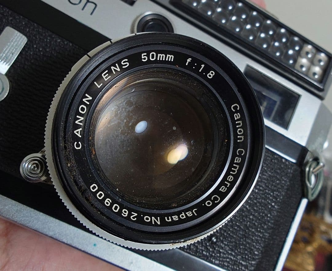 Canon P 中古レンジファインダーフィルムカメラ レンズ付き