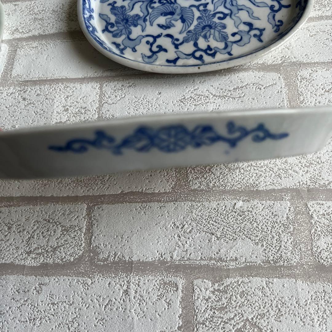 印判皿　骨董　3枚