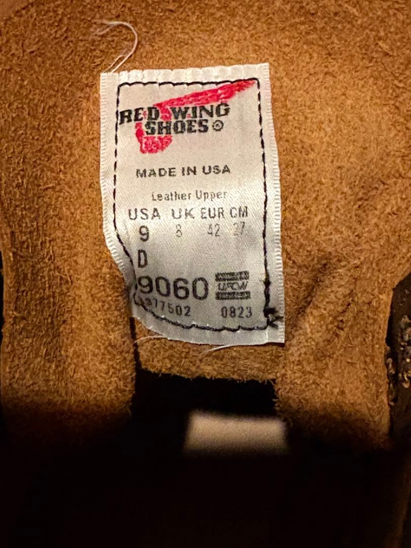 新品　RED WING 9060 ベックマン フラットボックス 27cm