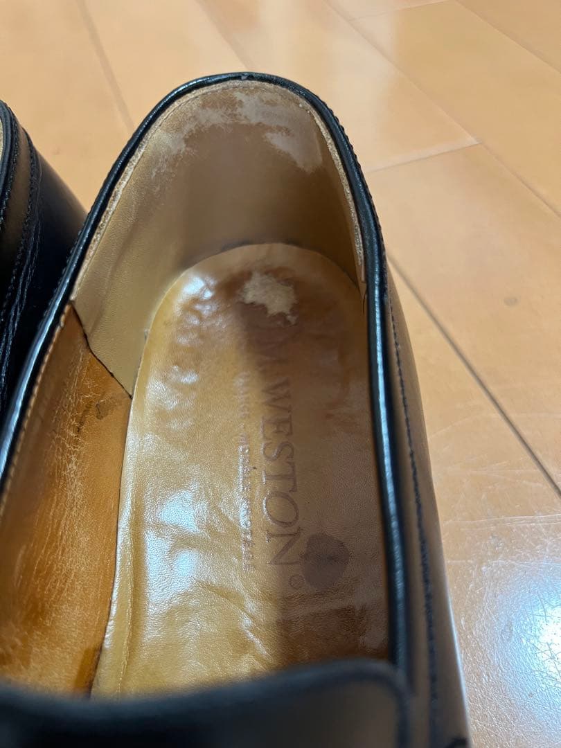 J.M.WESTON シグニチャーローファー180　5ハーフC純正シューツリー付