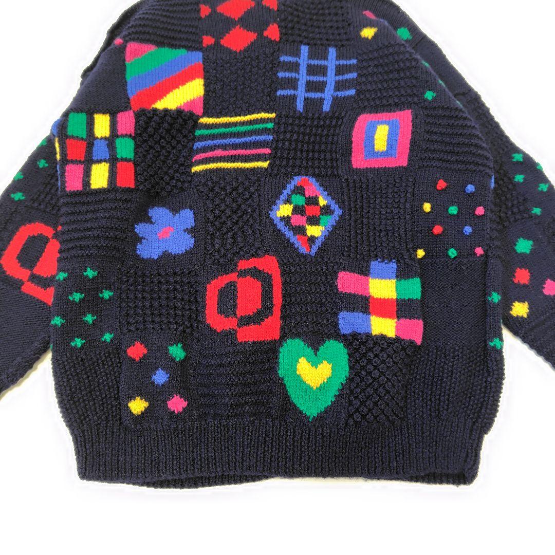 BONZ ハンドメイド ニット カーディガン ゆったり ニュージーランド産