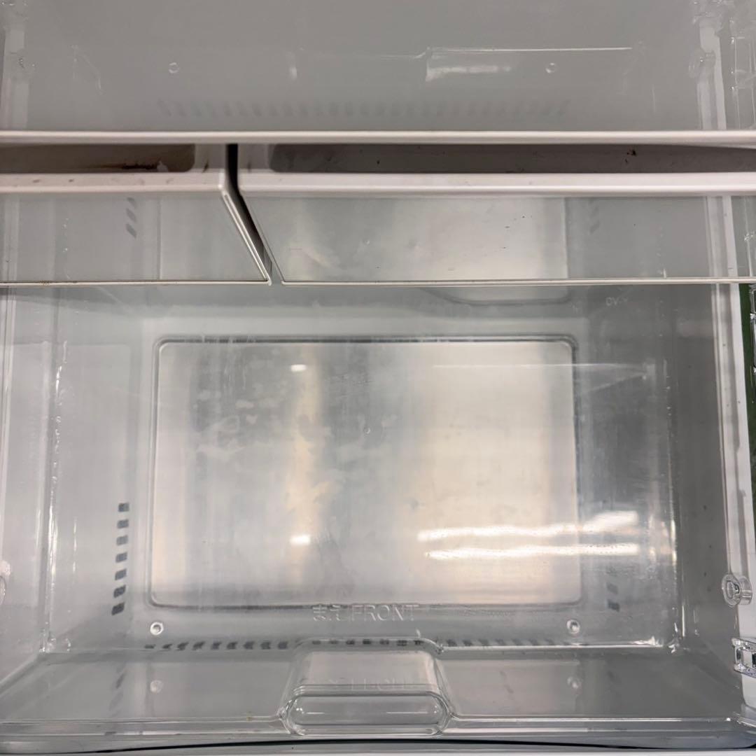 670 関東　鏡面デザイン　5ドア 右開き　大型冷蔵庫　400L強 自動製氷機