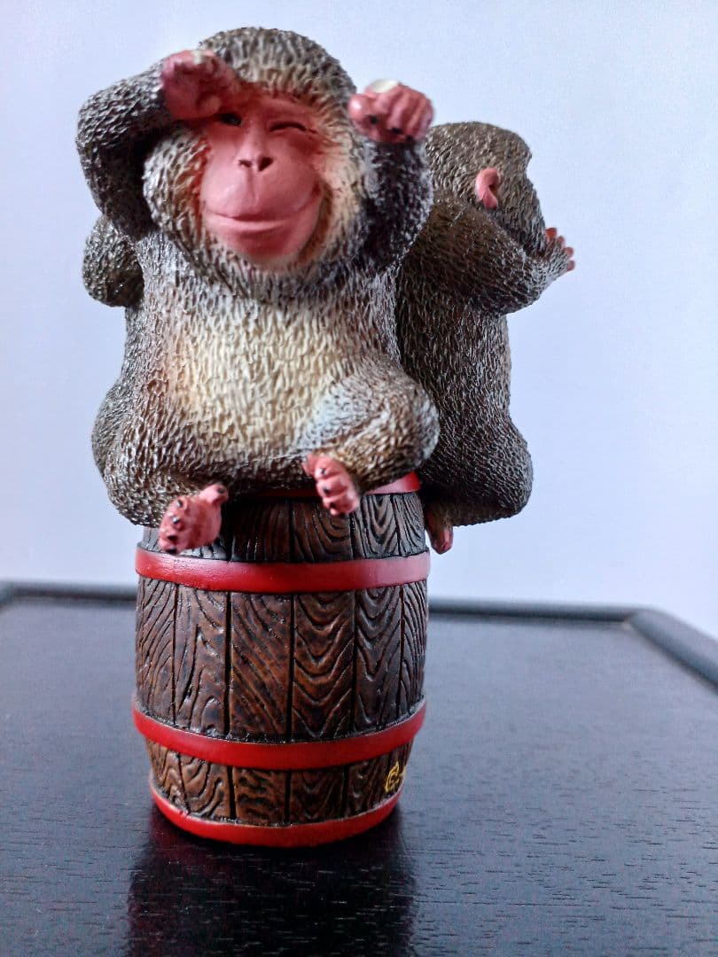 朝隈俊男さん　干支指人形2016年 樽申　サイン入り　訳あり