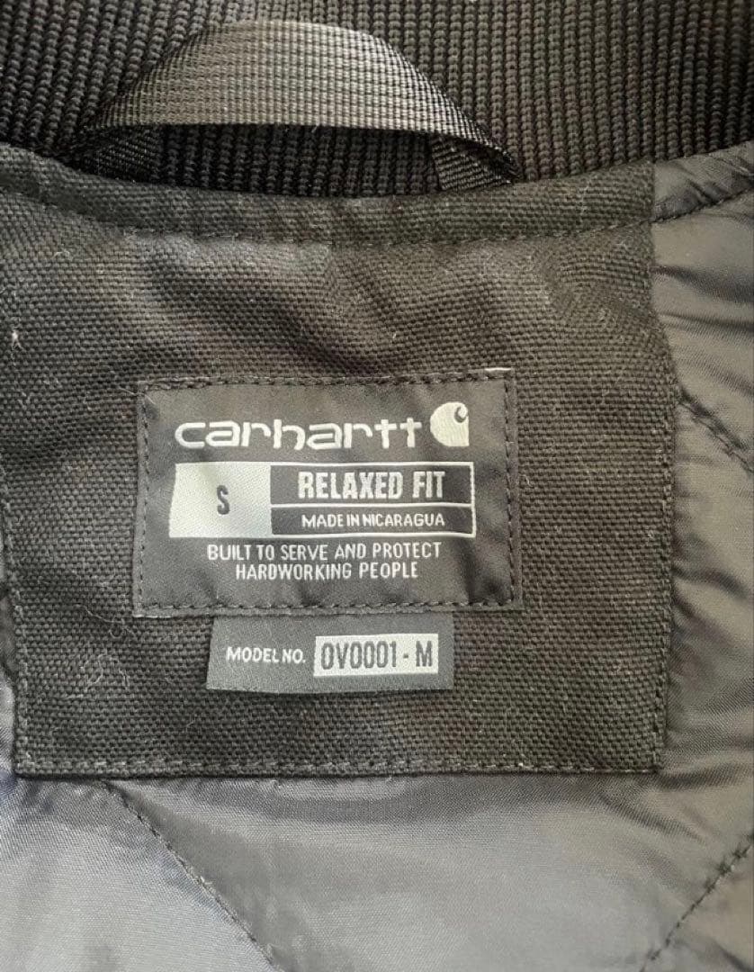 カーハート ベスト （S）CARHARTT V01 ダックベスト美品