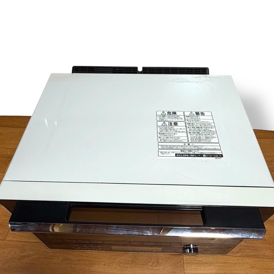 ☆美品 東芝 ER-SD3000 W スチームオーブンレンジ 30L 石窯ドーム