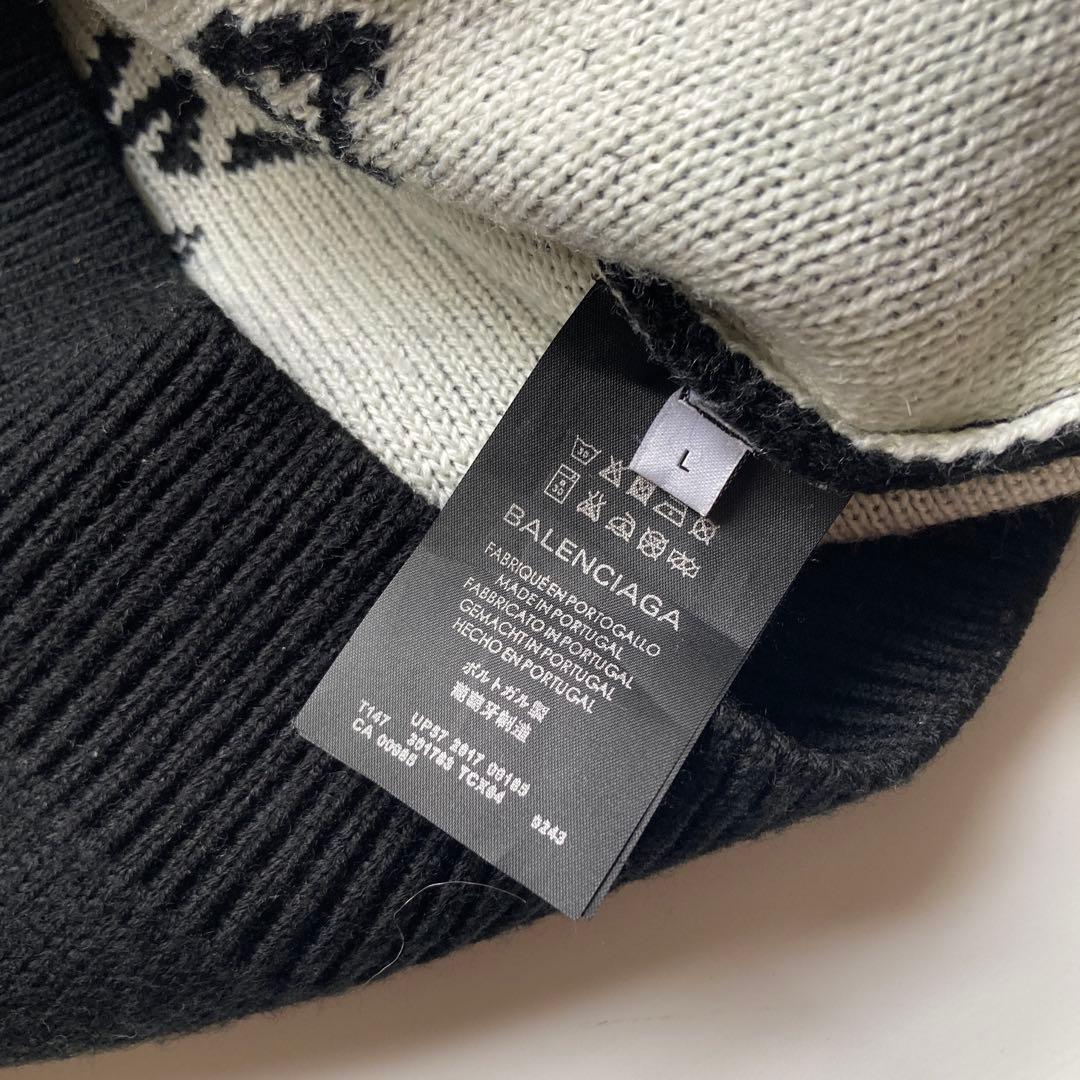 トップス BALENCIAGA black sweater ez