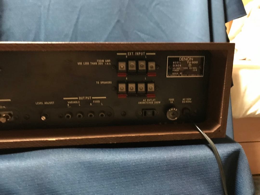 DENON TU-500 チューナー　大型メーター受信OK 絶好調