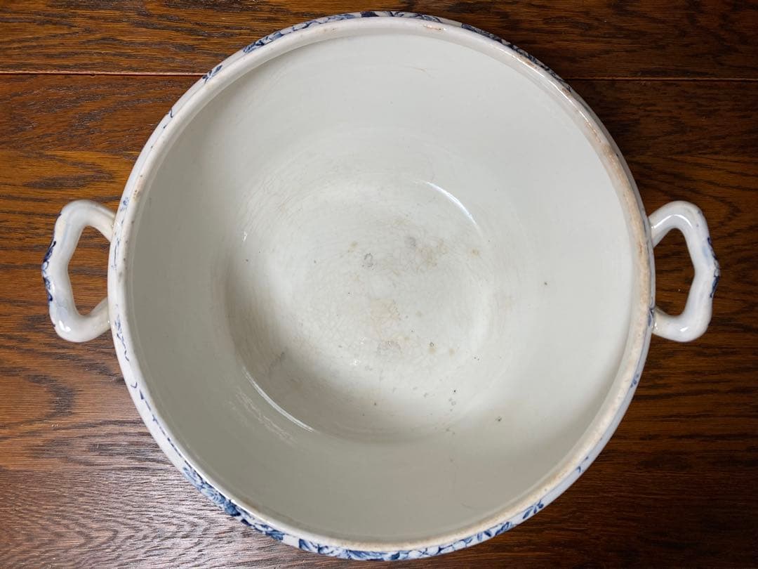 フランスアンティーク☆ジアンGienチューリーン紫陽花スーピエール