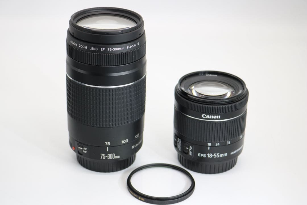 美品ですが少し訳アリ 【Canon EOS Kiss X9 ダブルレンズセット】