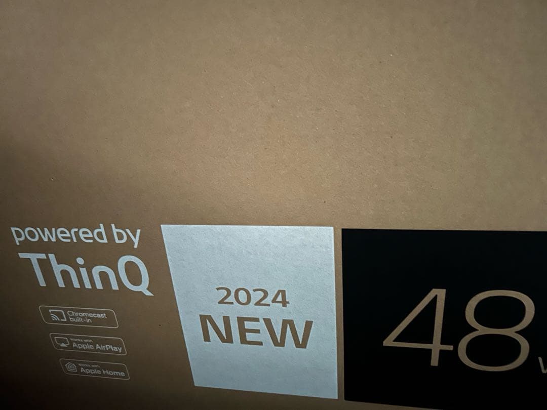 LG OLED48B4PJA 有機EL 4k 48インチ　4K 120H テレビ