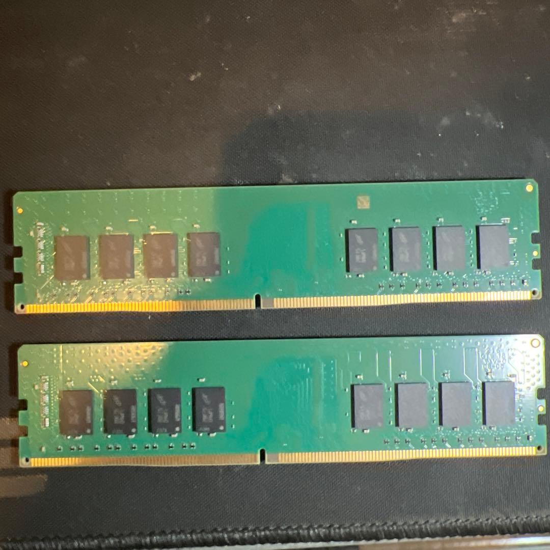 crucial DDR4-3200 16GBx2枚 （32GB）