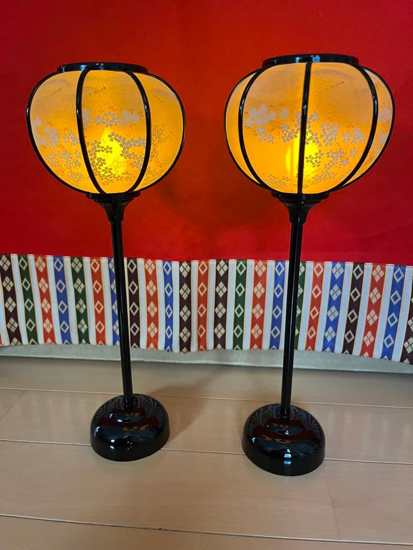 吉徳大光　ひな人形　親王飾り　木目込み