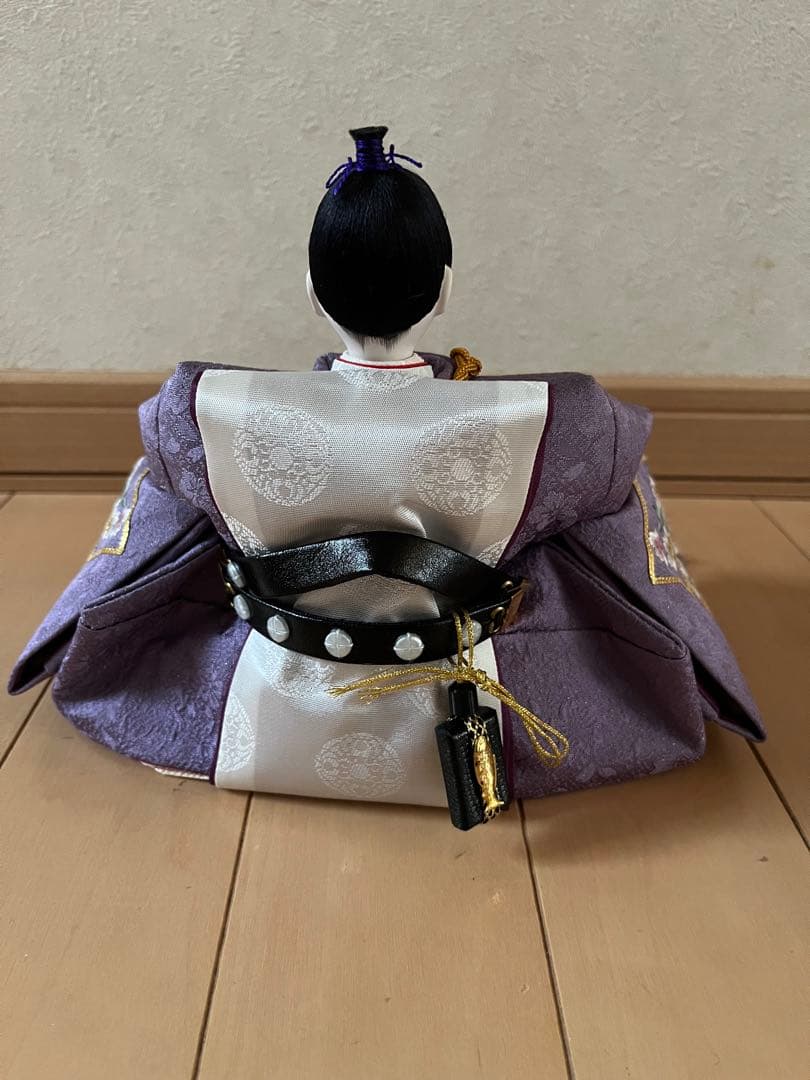 吉徳大光　ひな人形　親王飾り　木目込み