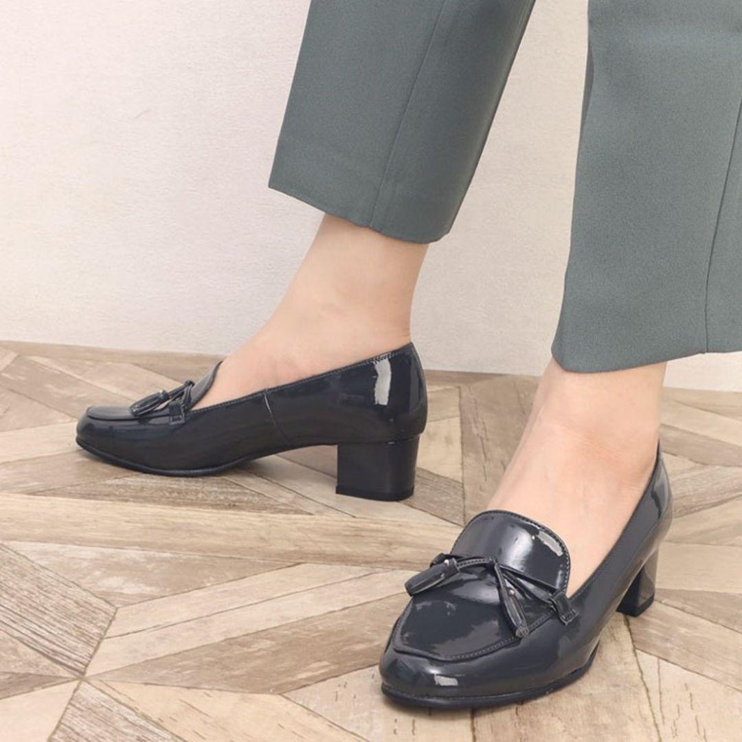 新品！マッキントッシュ フィロソフィー　タッセルモチーフオールウェザーパンプス