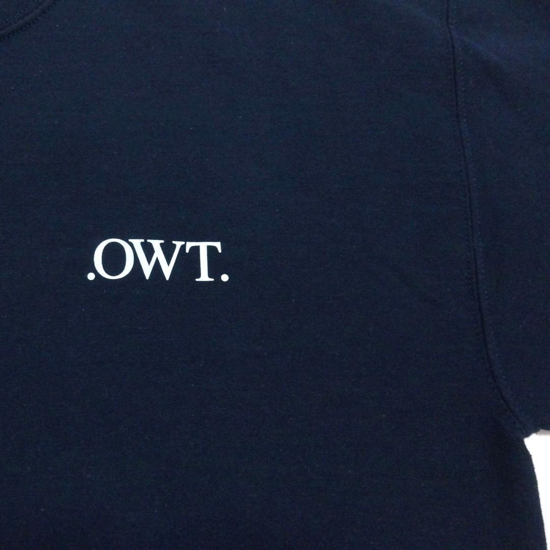 .OWT. SUNDAYS BEST ロゴ クルースウェット ネイビーL