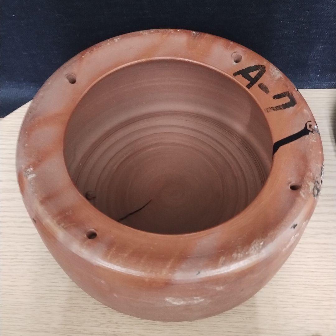 備前焼 藤原雄 陶板 花のささやき ３点セット 金属プレート付き