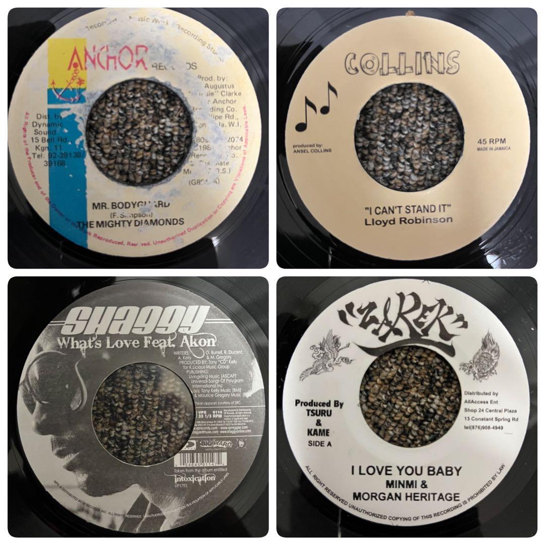 レコード ハードケース 7inch 65枚 セット レゲエ REGGAE BOX