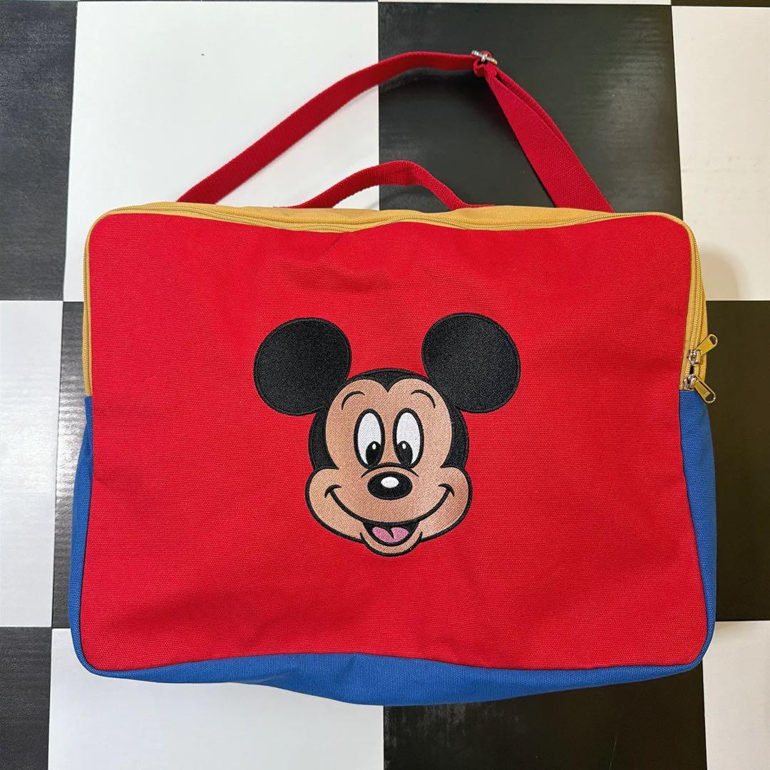 【新品未使用】ミッキーフェイス トラベルバッグ　リンクアット