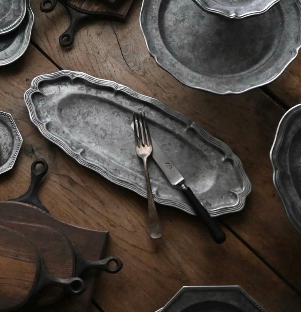 入手困難　co+fe ポアソン　オーバルプレート　オルネドフォイユ　ハグオーワー