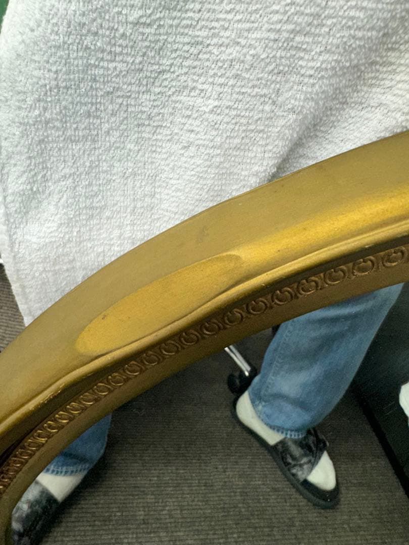 ウォールミラー　アンティーク調　壁掛け　大型鏡