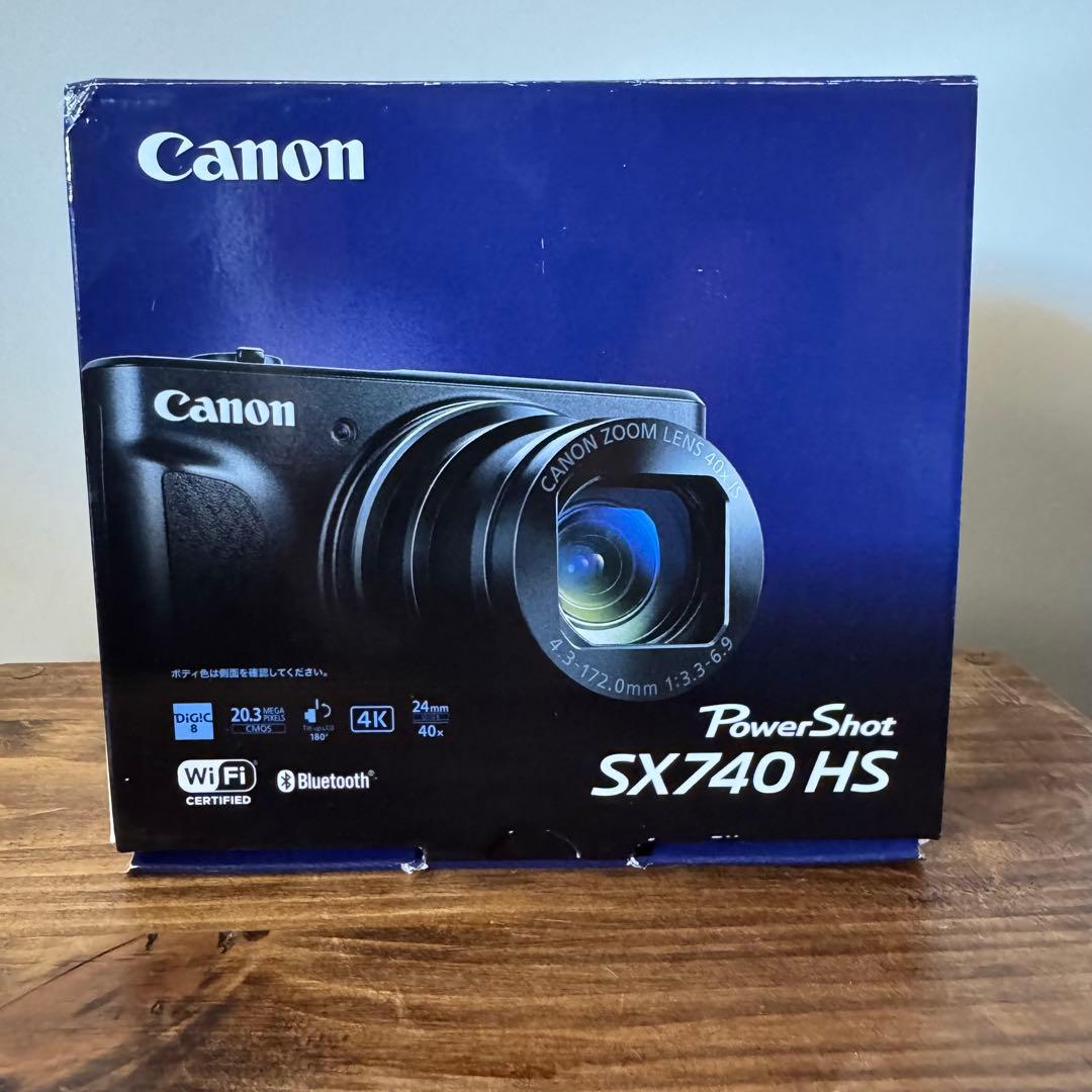 【美品・付属品完備・箱付き】PowerShot SX740 HS シルバー