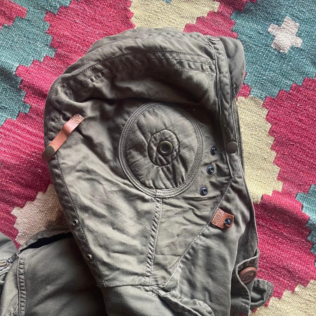 L.G.B. ルグランブルー　パイロットコート ミリタリー　ライナー取り外し