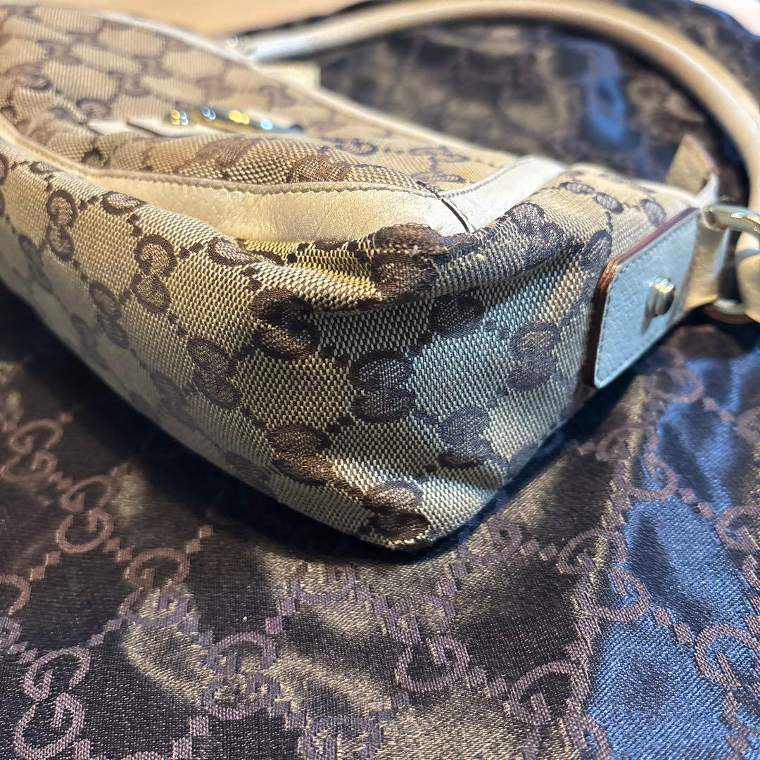 TETSU様　GUCCI アビー ベージュ ホワイト ワンショルダー