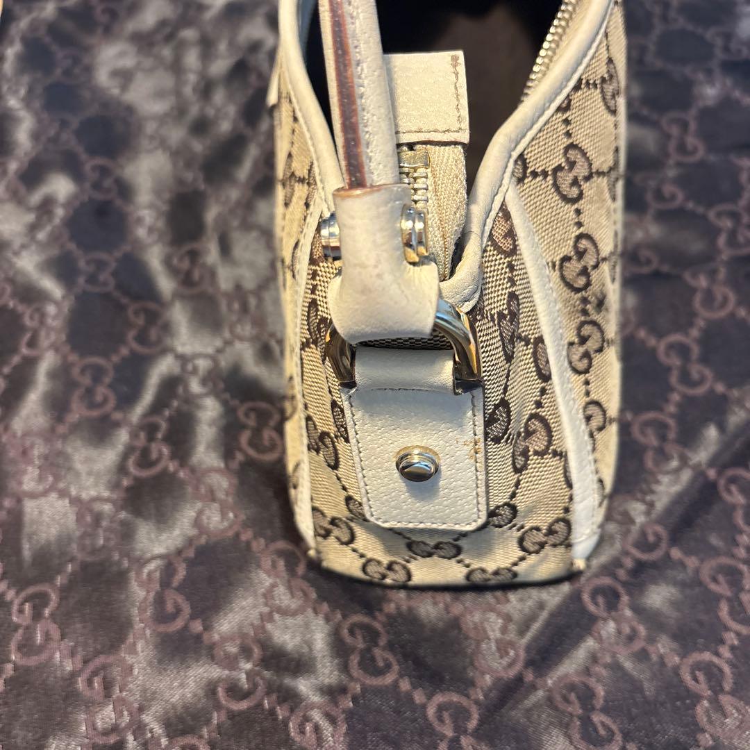 TETSU様　GUCCI アビー ベージュ ホワイト ワンショルダー